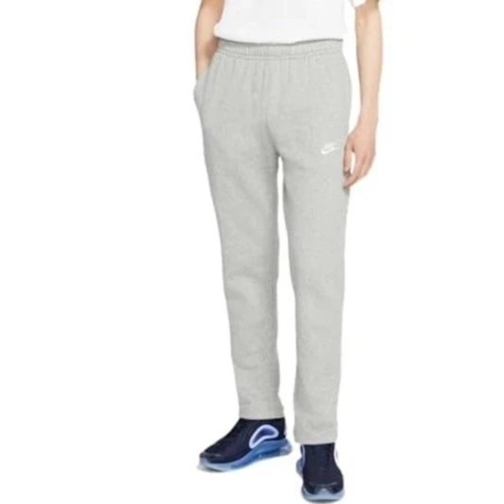 Nike Sportswear Men's Open Hem Club Fleece Pants (Dark Grey) BV2707-063 4XL